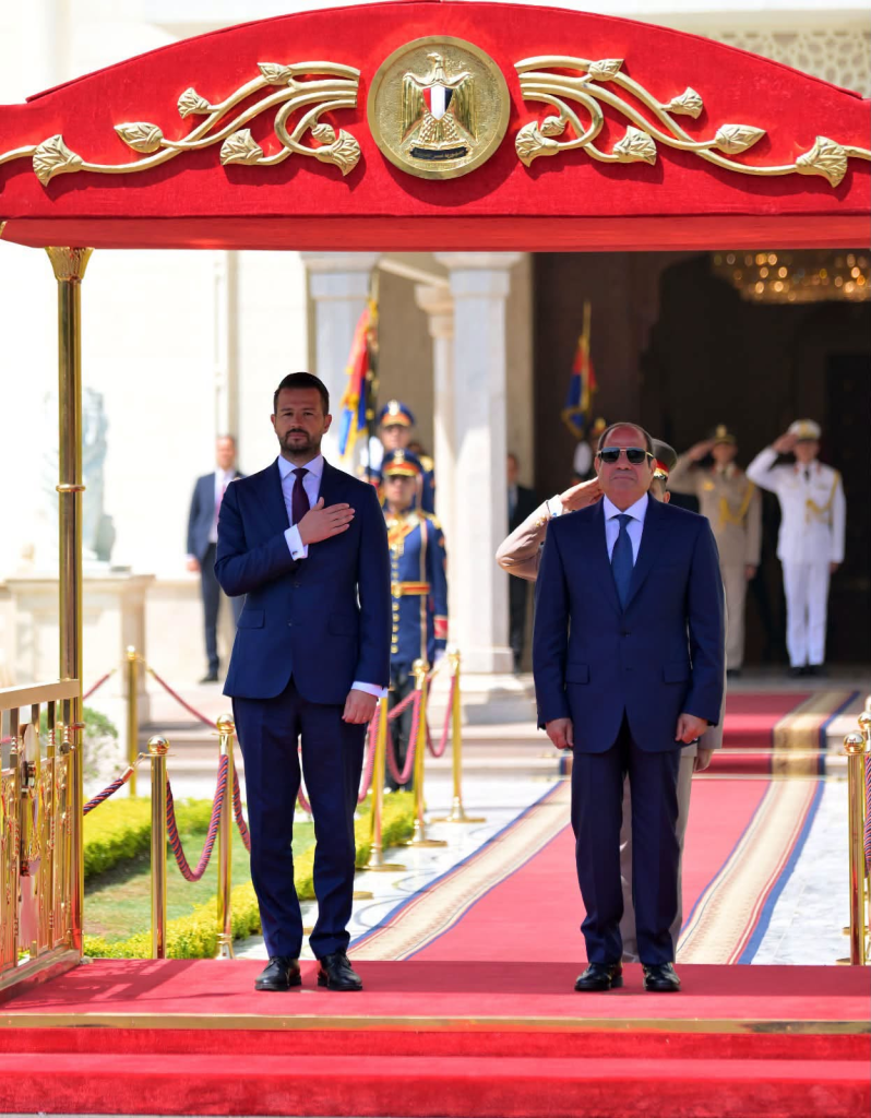 زيارة تاريخية تؤسس لمرحلة جديدة بين مصر والجبل الأسود وتوافق في الرؤى بين رئيسي البلدين حول قضايا هامة (صور) 4 image 253