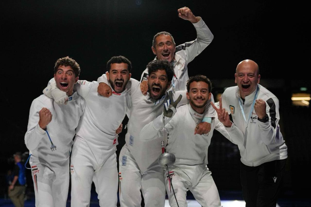 المنتخب القومي للمبارزة يهزم إسرائيل ويتوج ببرونزية بطولة العالم للفرق في إنجاز تاريخي 4 image 384