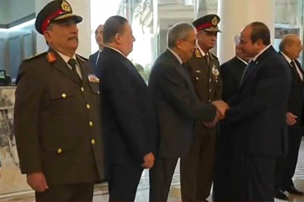عمرو موسى والسيسي