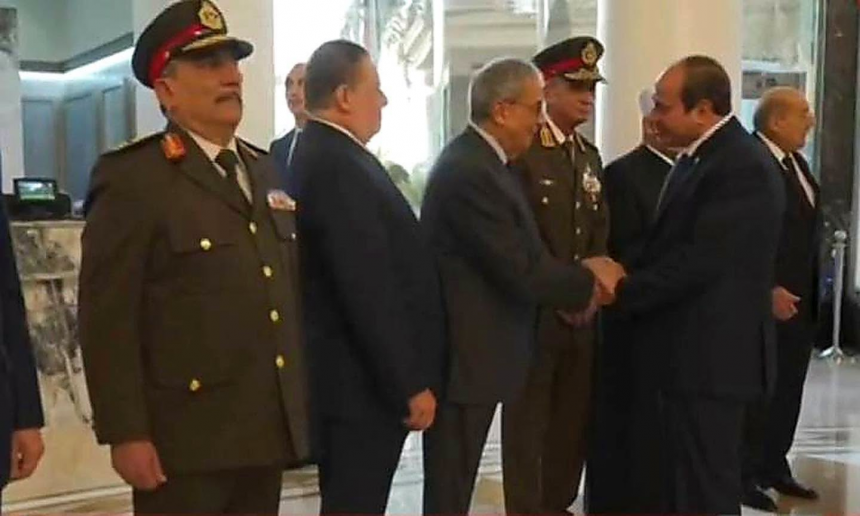 عمرو موسى والسيسي