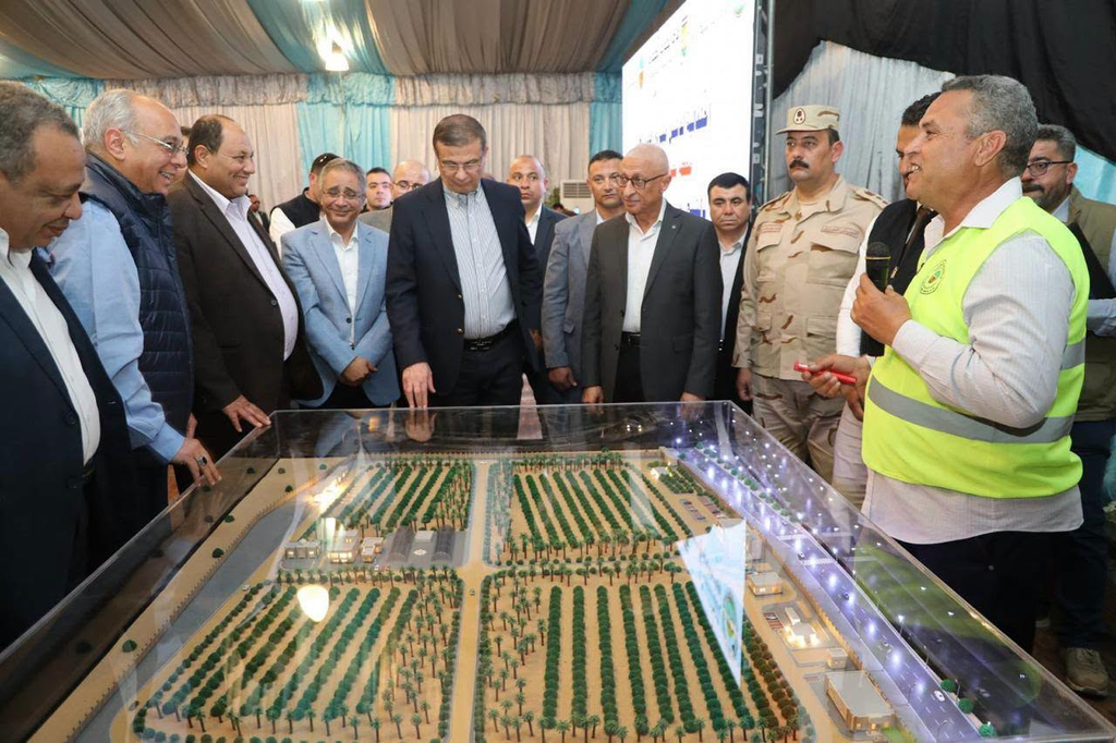 100 ألف شتلة و16 تجمعًاو11 ألف فدان في قلب التنمية.. عام من الزراعة الذكية بسيناء 2 image 130
