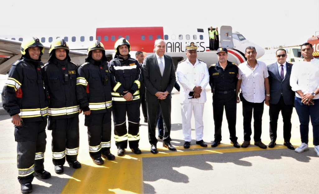 تنفيذ أول تجربة طوارئ متسعة النطاق من نوعها في مصر بمطار القاهرة.. والحفني: الاختبارات الميدانية تعكس كفاءة خطط التعامل مع المواقف الاستثنائية 3 image 69